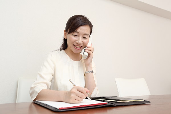 まずはご連絡から